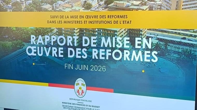 Réformes : le Togo affiche un taux d’exécution de 68,4 % à mi-parcours en 2026