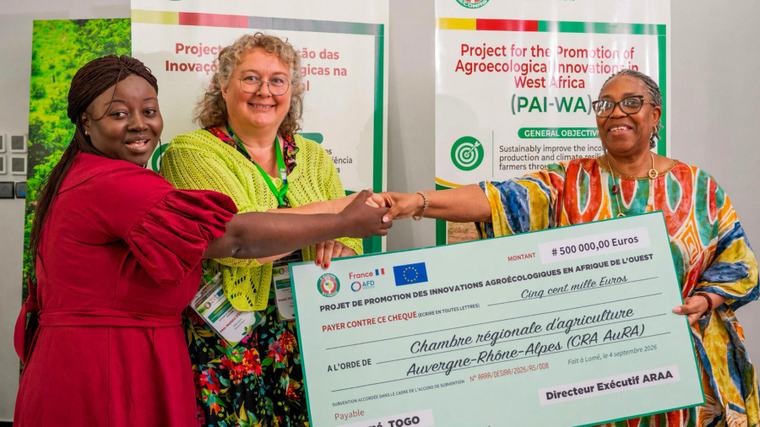 Innovations agroécologiques : un programme régional de 20 millions d’euros lancé à Lomé